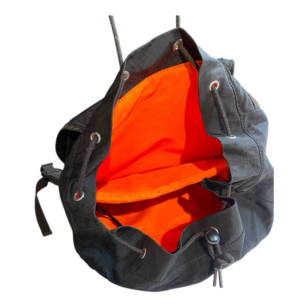 Kipling Drawstring Rucksack Backpack Bag Black Ad… - image 13